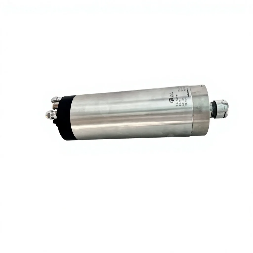 JD80/3KW/ER20 High-Speed CNC Spindle Motor with Inverter Drive for Turning Water Cooled Gear & Bearing Components