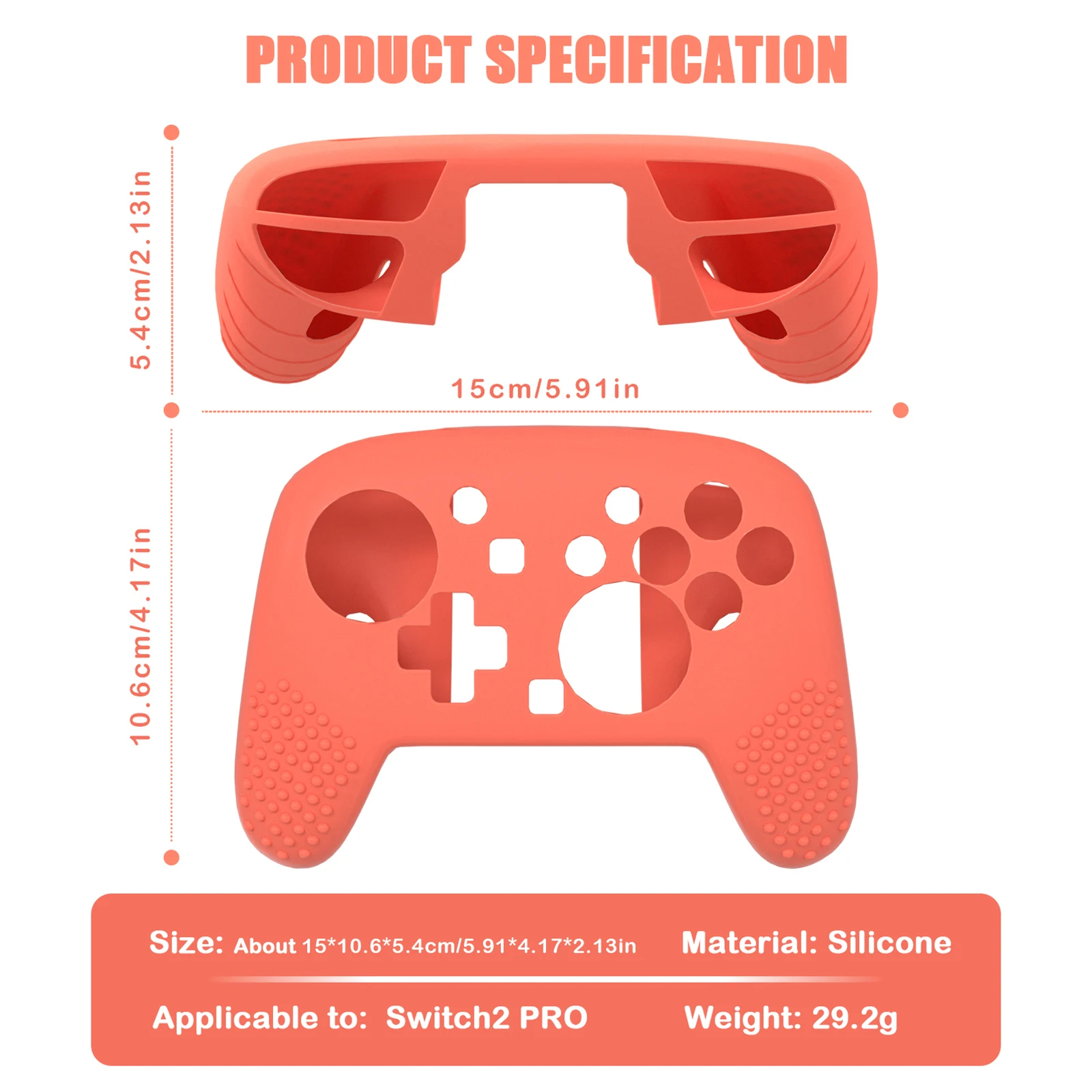 실리콘 커버 보호 스킨 케이스 스위치 2 프로 액세서리용 부드러운 실리콘 보호 커버 스킨