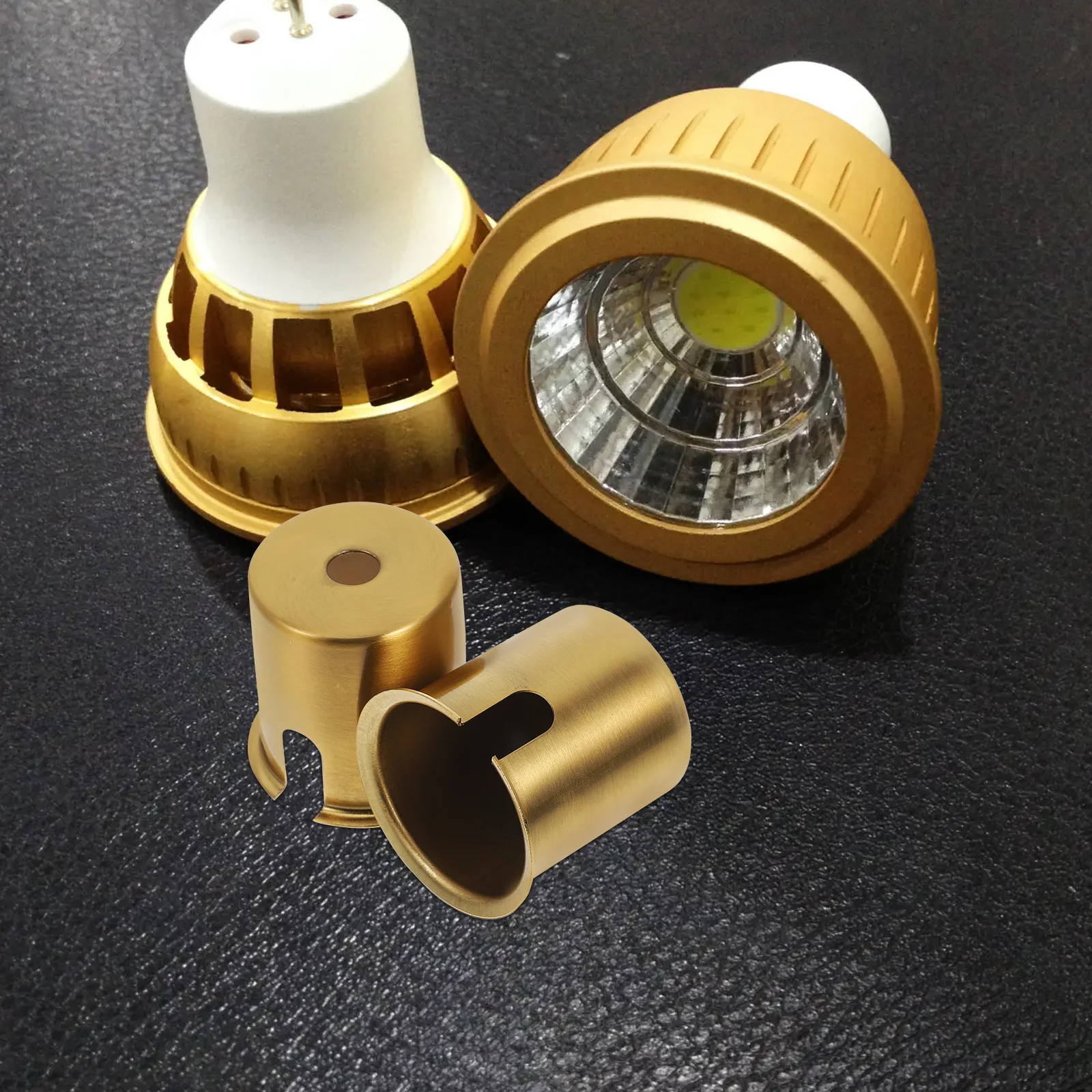 

2Pcs Table Lamp Socket Cups Copper Plated Pull Chain Holder Covers E27 Lighting Accessories Vintage Modern Wall Ceiling Fixture