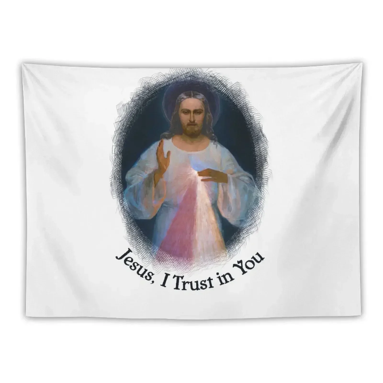 

Jesus Divine Mercy Catholic St Margaret Mary Alacoque & Saint Faustina 200b Tapestry Japanese Room Decor Bedroom Decor Tapestry