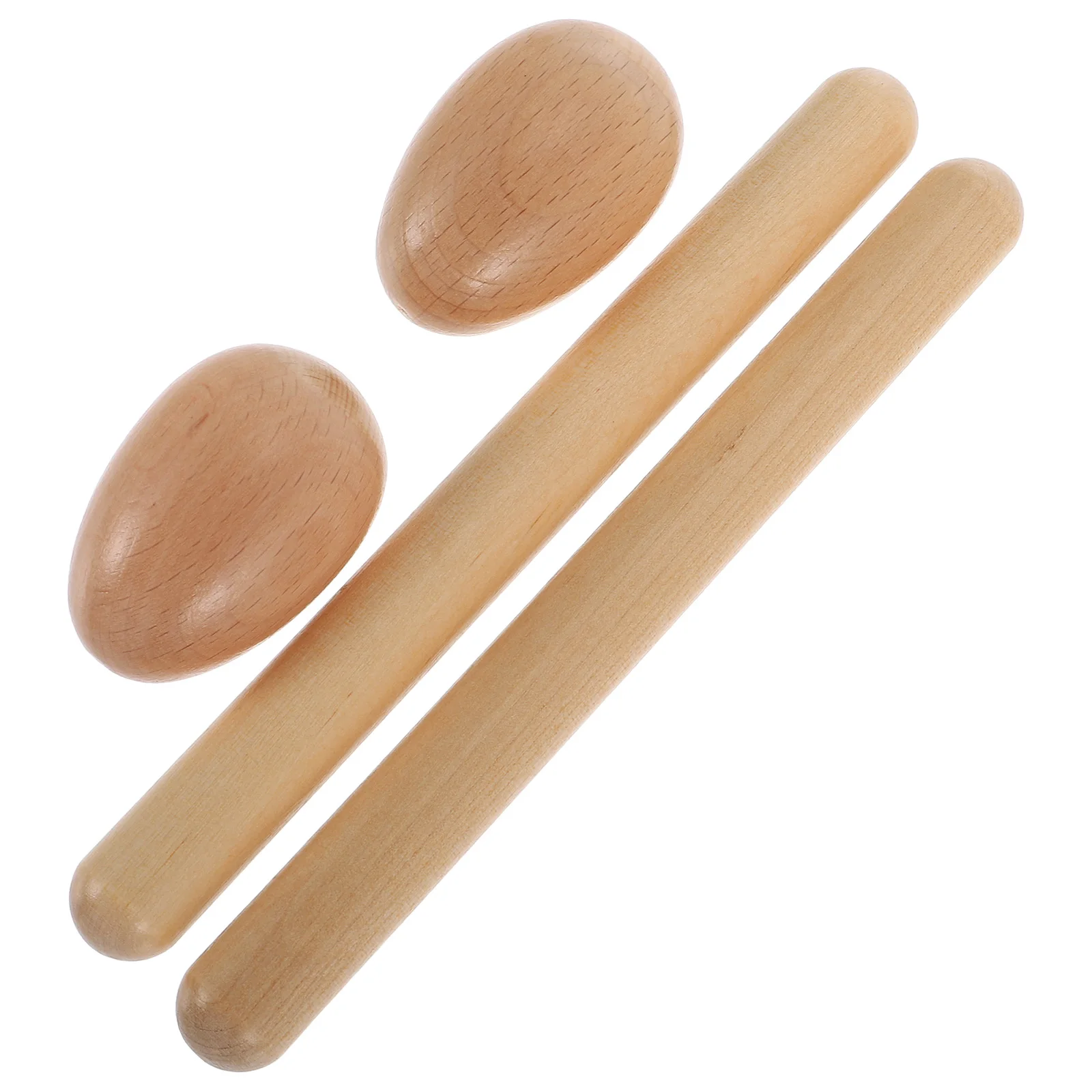 

Percussion Instrument Accessories Set Shaker Musical Instruments Egg Orff Wood Eggs Toddler Shakers