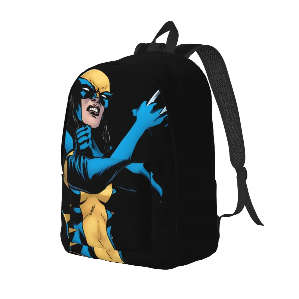 Back To School Gift Laura Large Capacity Bookbag Deadpool And Wolverine Good Quality Girl Kid Daypack Weekend Picnic