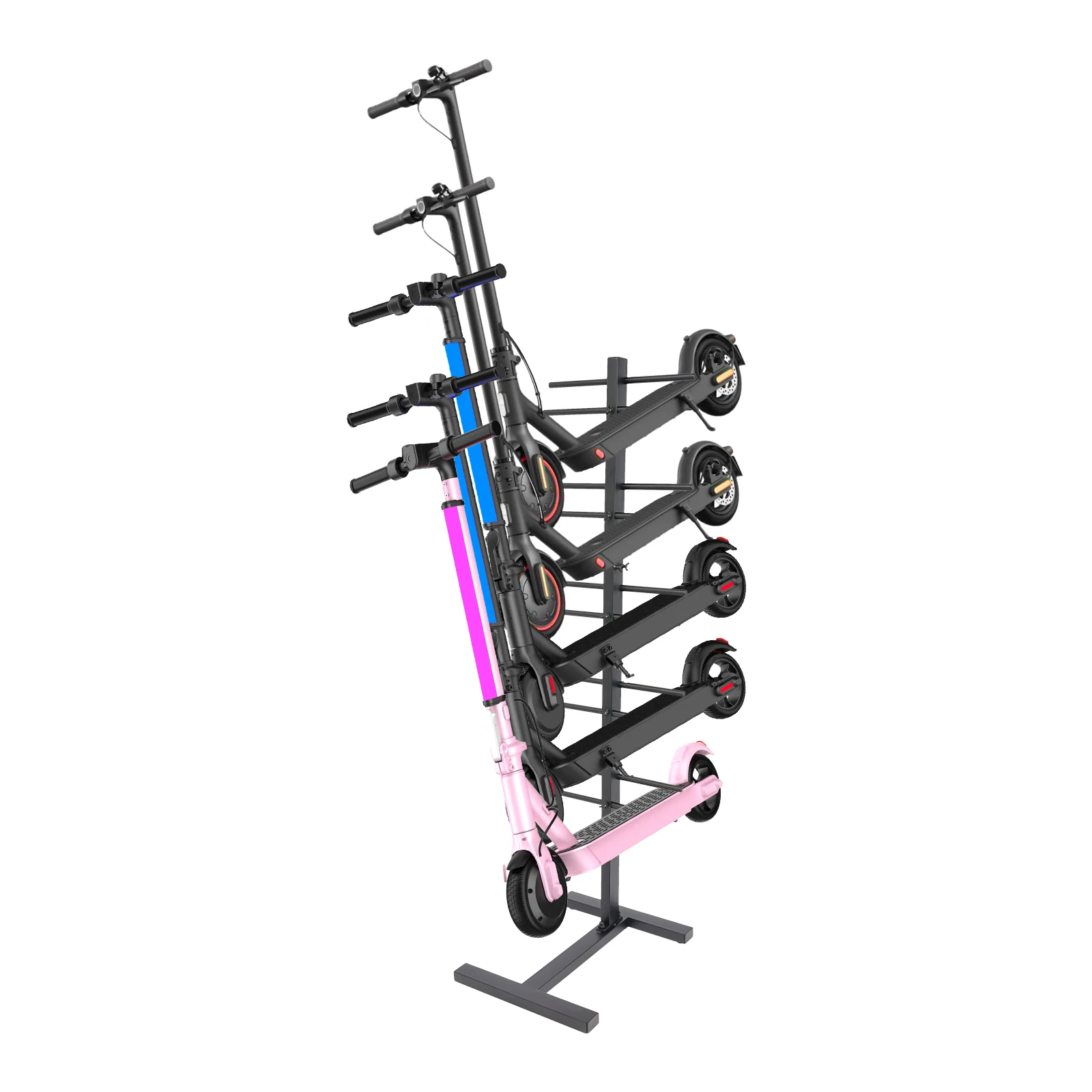 

Multiple Scooter Stand 5-tier Scooters Holder Scooter Storage Rack Holder