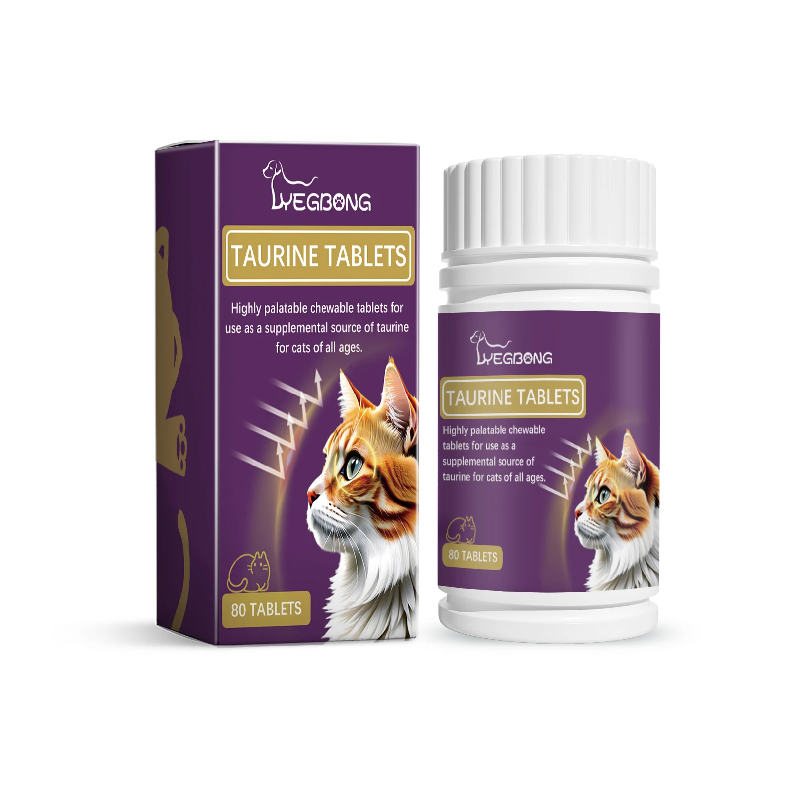 

Yegbong Compound Pet Nutritional Supplement Multi Dimensional Taurine Tablets Cat Specific