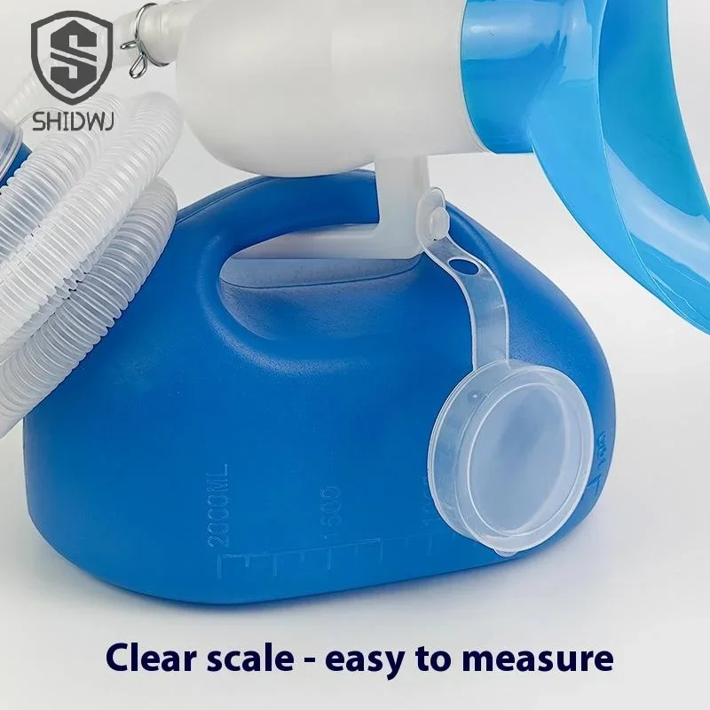 Portable Urinal Pee Bottle 2000ML For Men And Women Spill Proof Unisex Potty For Home Camping Car Travel Accessories