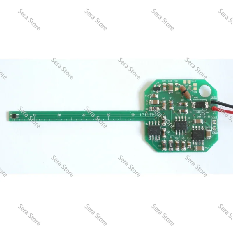 Gaussmeter Signal Conditioning Boards Linear Hall Sensors Voltage Outputs 9 Volt Power Supply