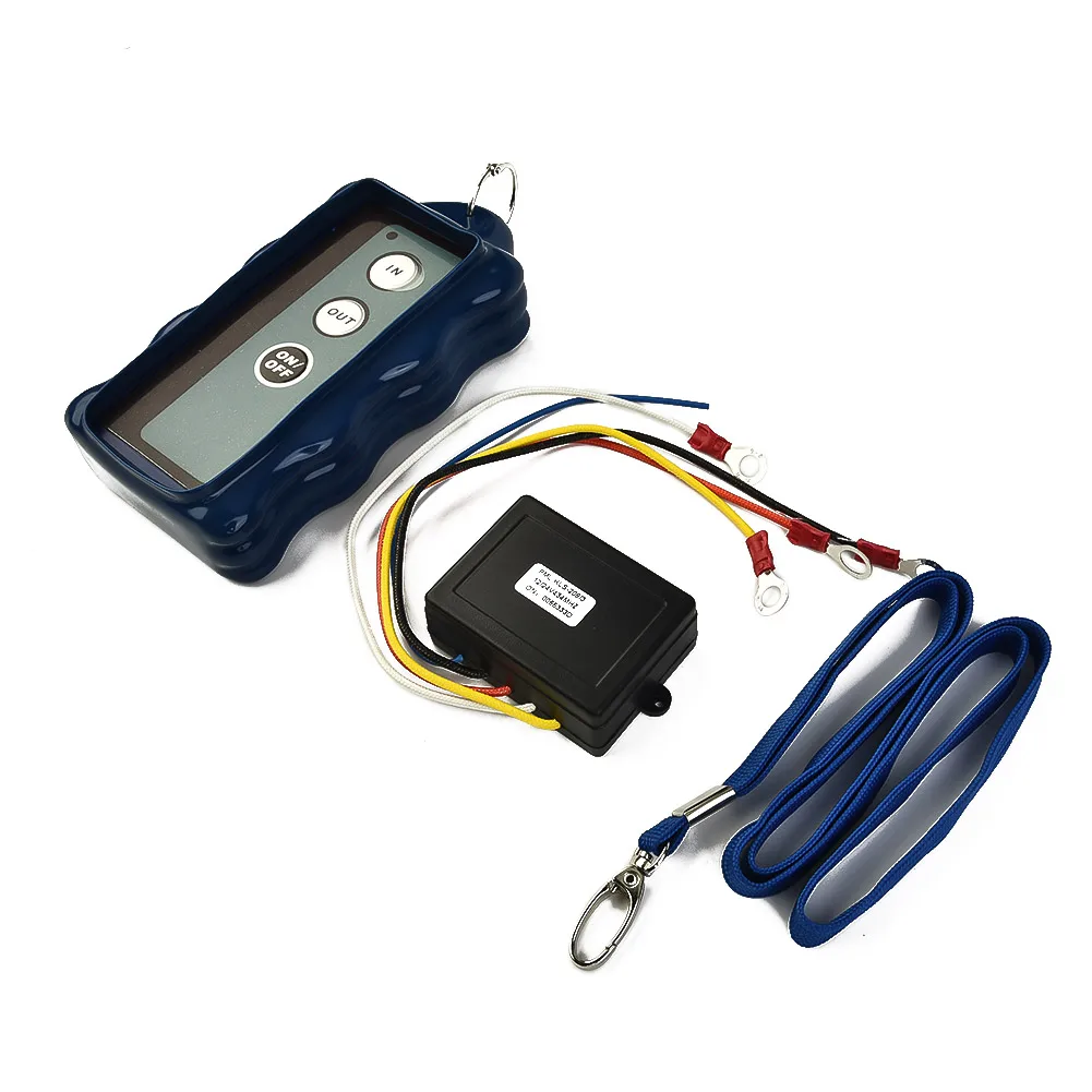 

70 x 45 x 22 mm Remote control Switch Winch Wireless 150 x 76 x 32 mm 30m 6F22 9V 9-30V Control DC 12V Handset