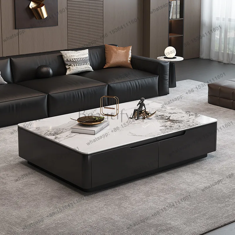 Factory Direct Sales Living Room Decoration Coffee Table Moving Minimalist Aesthetic Side Table Organizer Designer Mesa Auxiliar
