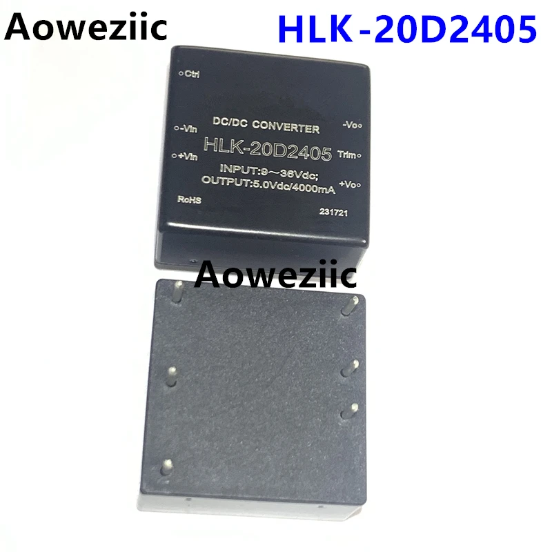 

HLK-20D2405 DC-DC модуль питания Входное напряжение 9V ~ 36V Выход 5V Ток 4A 20W