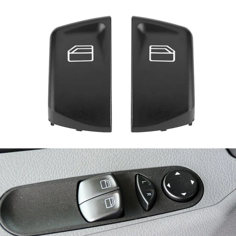 

For Mercedes-Benz Vito Viano W639 Sprinter W906 MK2 Car Electric Power Window Switch Glass Lift Button ABS Push Cover 2005-2015