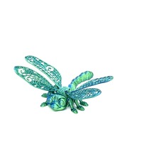 Simulated Dragonfly 3D Printed Dragonfly Rotatable Poseable Joints 3D Printed Dragonfly Figurine Flexible Animal Joints