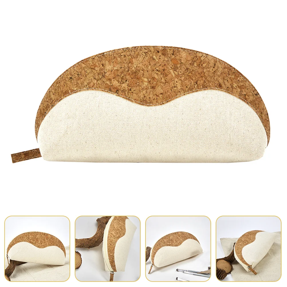 나무 패턴 세면도구 가방 여행용 정리함 휴대용 조개 모양 메이크업 보관 가방 창의적인 여행용 세면도구 정리함