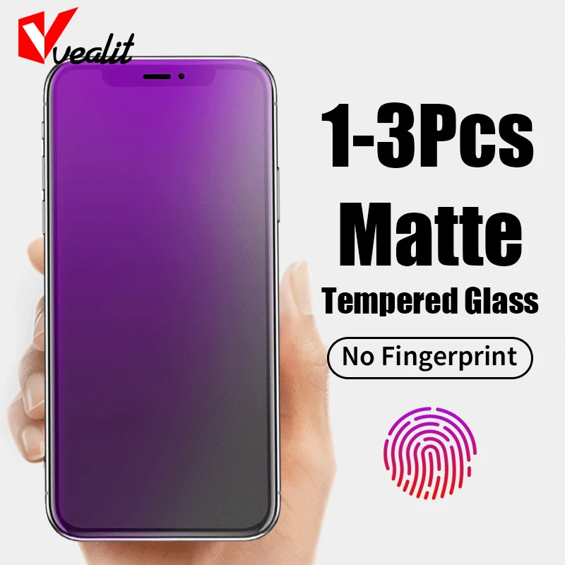 

Закаленное стекло с защитой от синего света для iPhone 11 12 13 Mini X XR XS MAX, защитная пленка для iPhone 11 12 13 Pro Max, 1-3 шт.