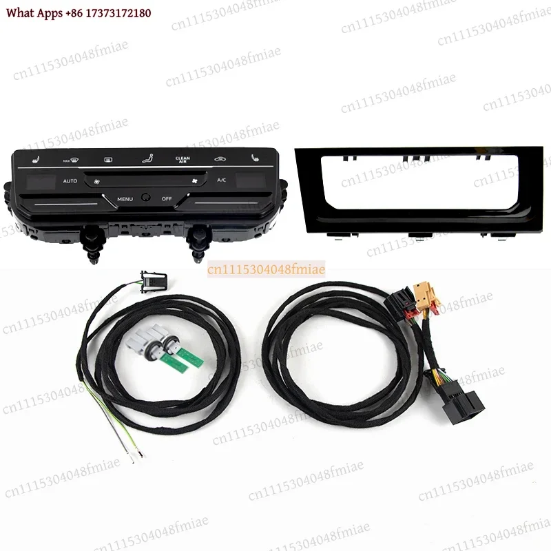 LCD Touch Screen AC Panel 17G907044AN For VW Golf 7 Mk7 7.5 GTI R Climate Control Switch Frame Cable