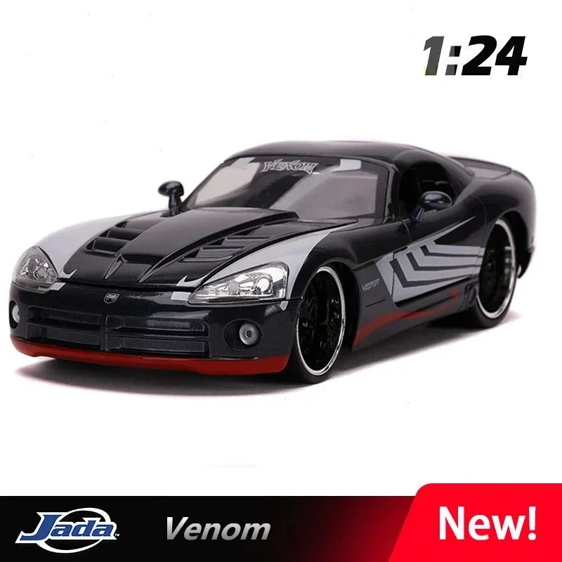 1:24 Dodge Viper SRT10 Venom Supercar Alloy Car Model Diecast Toy Vehicle High Simitation Cars Toys Kids Gifts Collection Z18