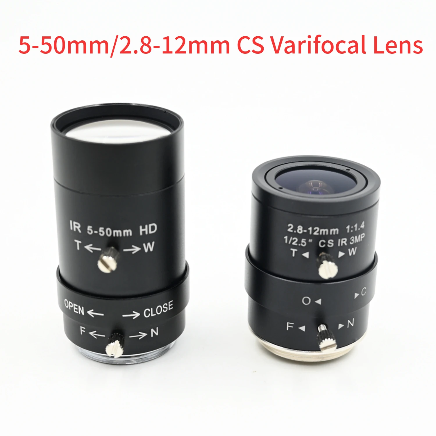 

HD CS Lens 5-50mm 2.8-12mm Manual Varifocal ,For CCTV Security Webcam Box USB Camera