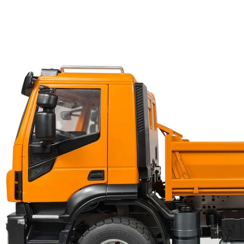 

Новый радиоуправляемый гидравлический самосвал 2-скоростной 1/14 4x2, окрашенный, собранный, модель на радиоуправлении, игрушка для мальчиков, подарок