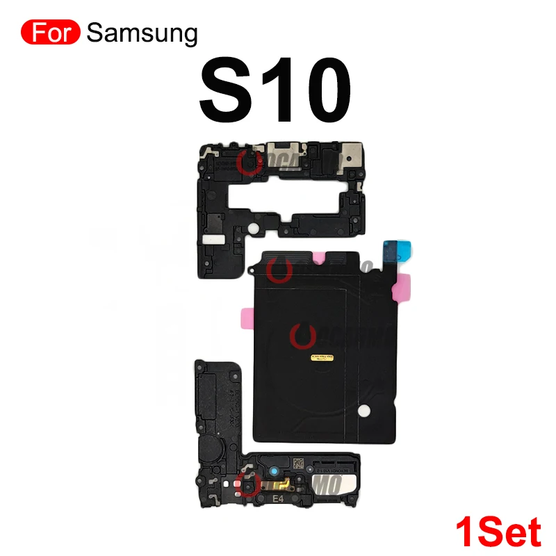 For Samsung Galaxy S7 S8 S9 S10 s20US20 Plus Wireless Charging Coil NFC Loudspeaker Signal Antenna Motherboard Metal Sheet Cover