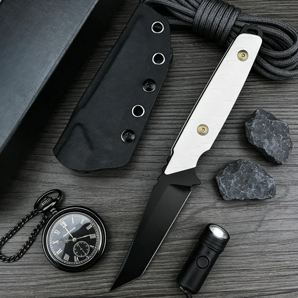 

Portable Practical EDC Fixed Knife Wilderness Survival Tactics Fighting Hunting Jungle Adventure Survival Self-defense Knives