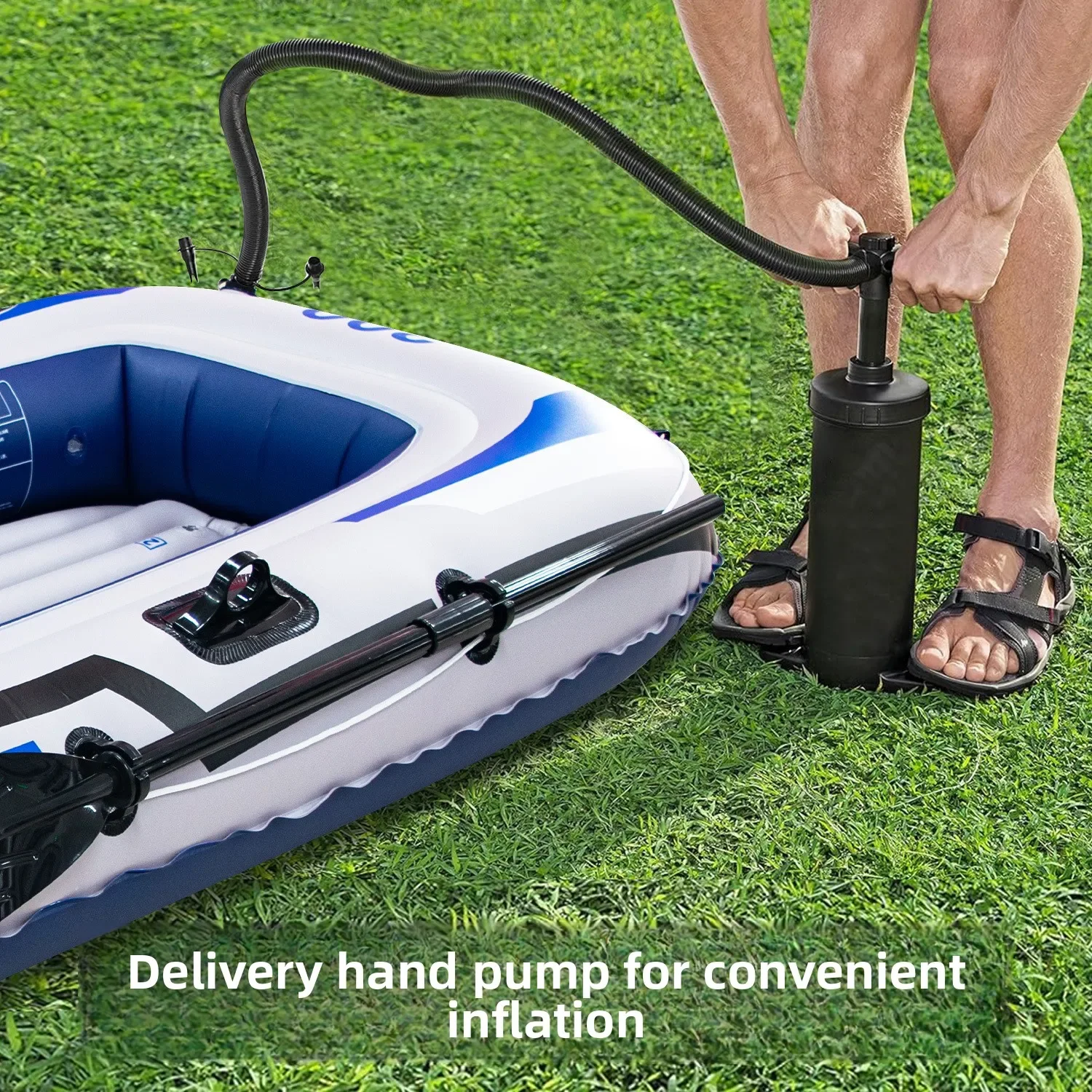 متعدد الأشخاص PVC قارب قابل للنفخ سميكة القاع الانجراف الصيد الترفيه تجمع الشركة المصنعة