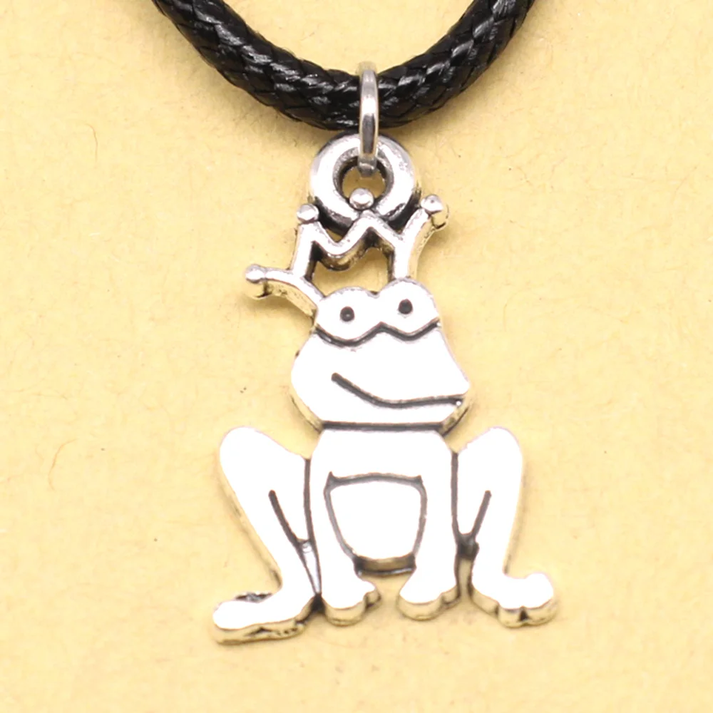 1 Piece Frog Man Necklac Jewelri For Woman 18x22mm