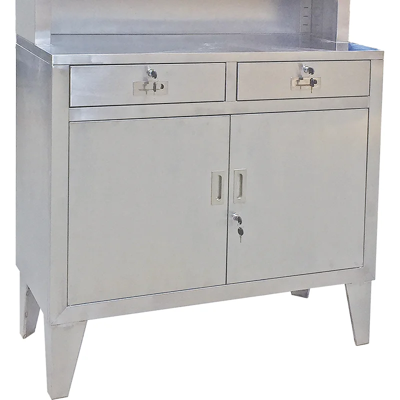 Hospital Pharma Stainless Steel File Storage Cabinet Hospital Furniture