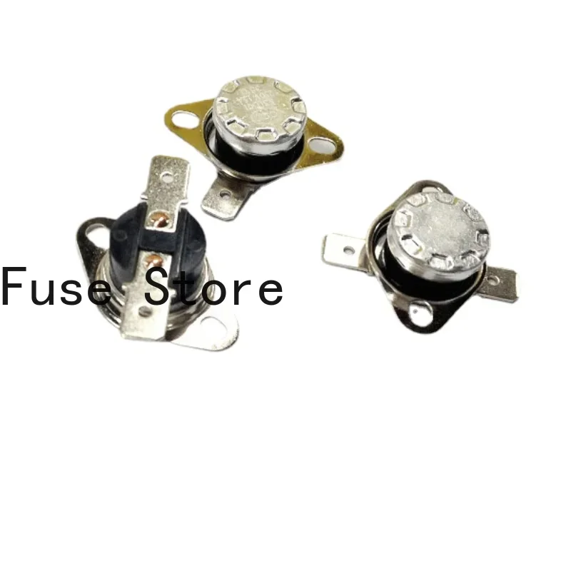 

5PCS KSD301 Temperature Switch Thermostat 115 Degrees Full Range Normally Open Type 10A 250V