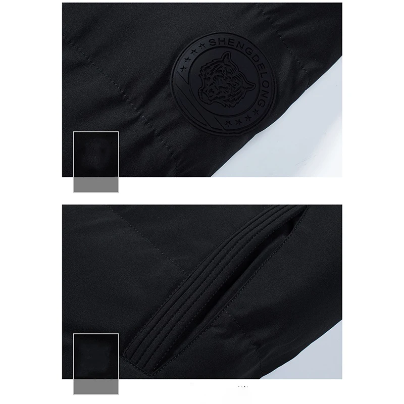Customized Men's Winter Jacket New Parka Jacket Men's Windproof Thick Warm Man's Parka S-5XL