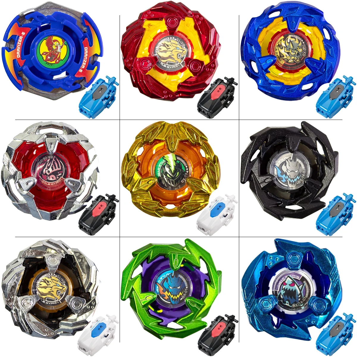 2026 Neuer Gyro X Spielzeug BX46 Cobalt Dragoon Starter Phoenix Wing BX23 BX00 BX46 BX00-23 BX001 BX00-34 Passender Sender