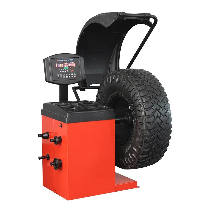 

Full automatic wheel balancing machine For 10-26 inches tyres popular motorcycle wheel balancer fast delivery