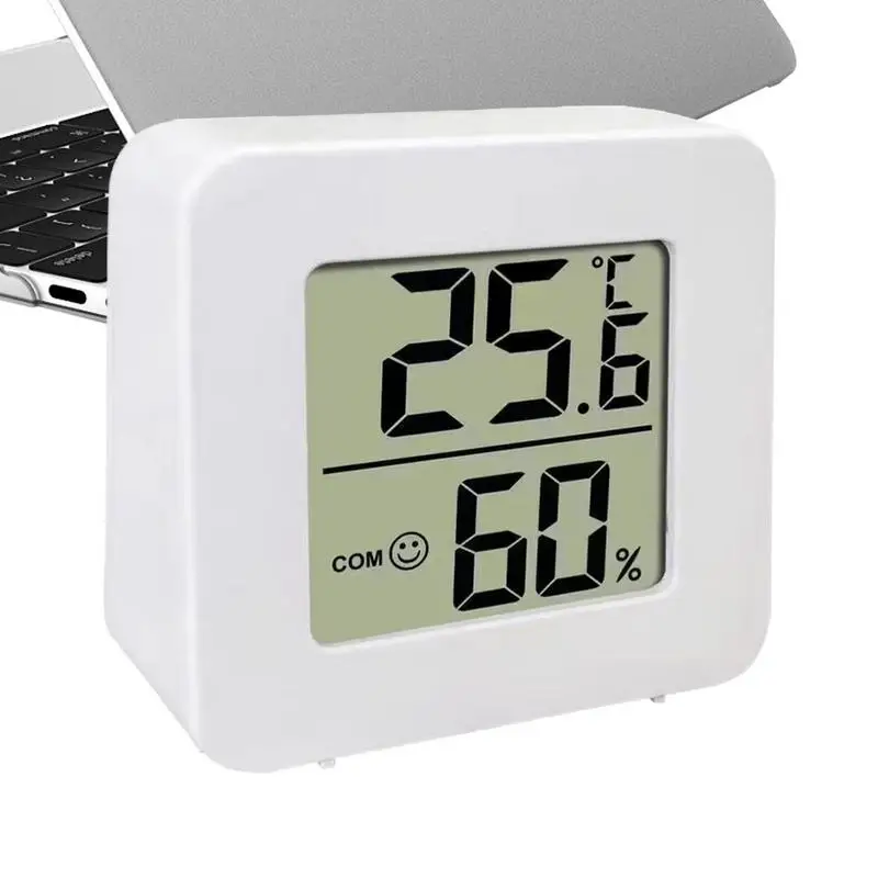 Mini Indoor Thermometer LCD Digital Temperature Room Hygrometer Gauge Indoor Room Electronic Temperature Humidity Meter