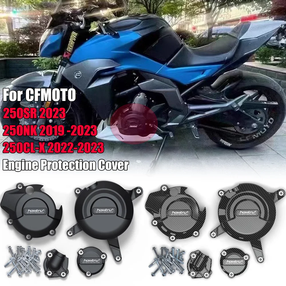 

For CFMOTO 250SR 2023 250NK 2019 2020 2021 2022 2023 250CL-X 2022-2023 Motorcycle Engine Protection Cover