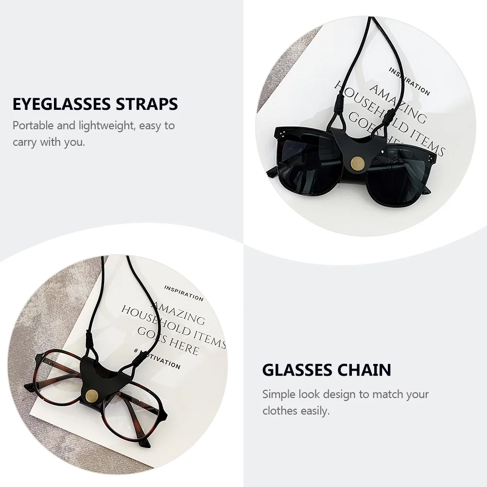 

Eyeglass Holder Strap Anti-Lost Glasses Lanyard For Sunglasses Reading Glasses Outdoor Hiking Fishing Biking Skiing