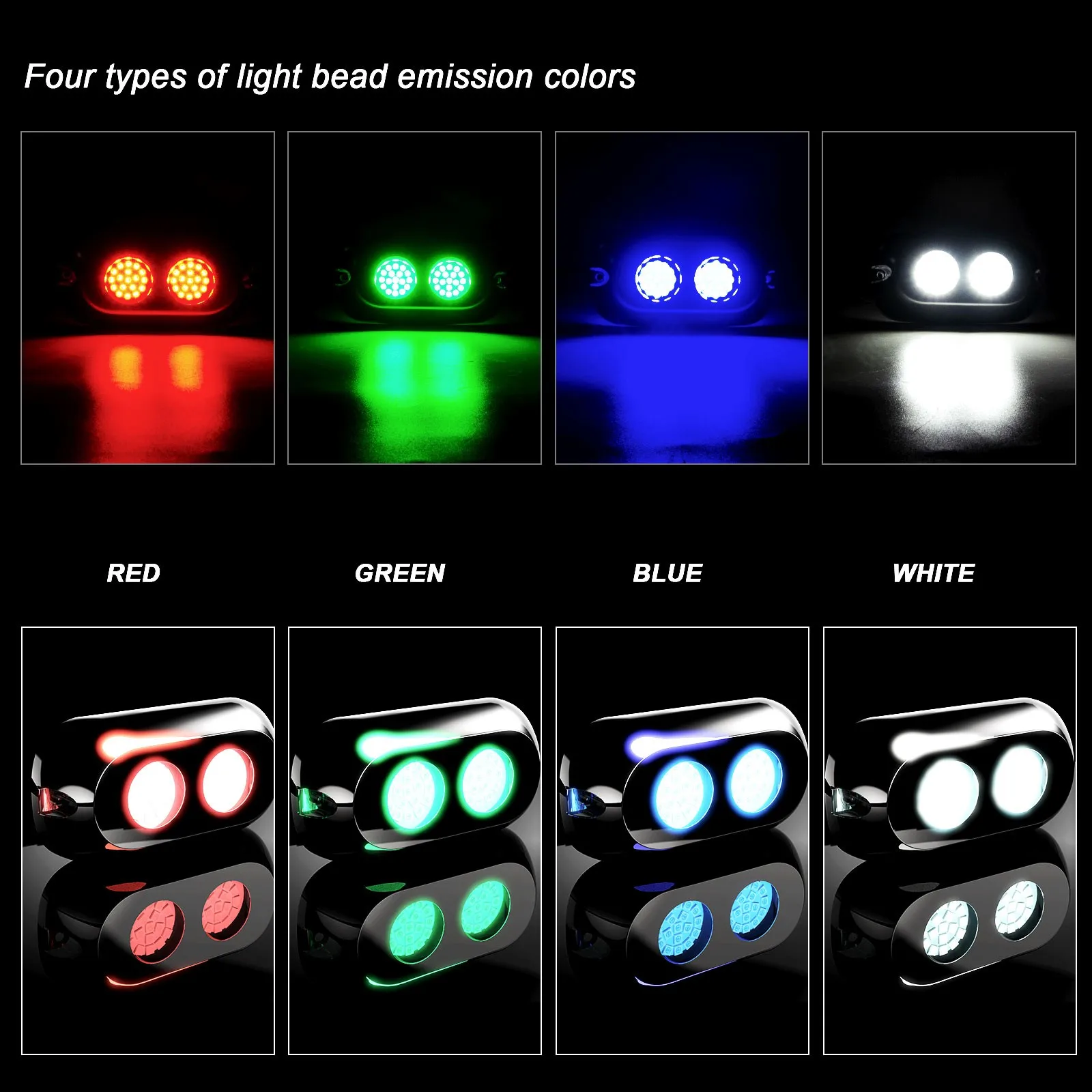 Underwater Boat Light Submersible Marine Navigation Light Waterproof Pontoon Transom Boat Lamp Yacht Accessories Parts 36LED