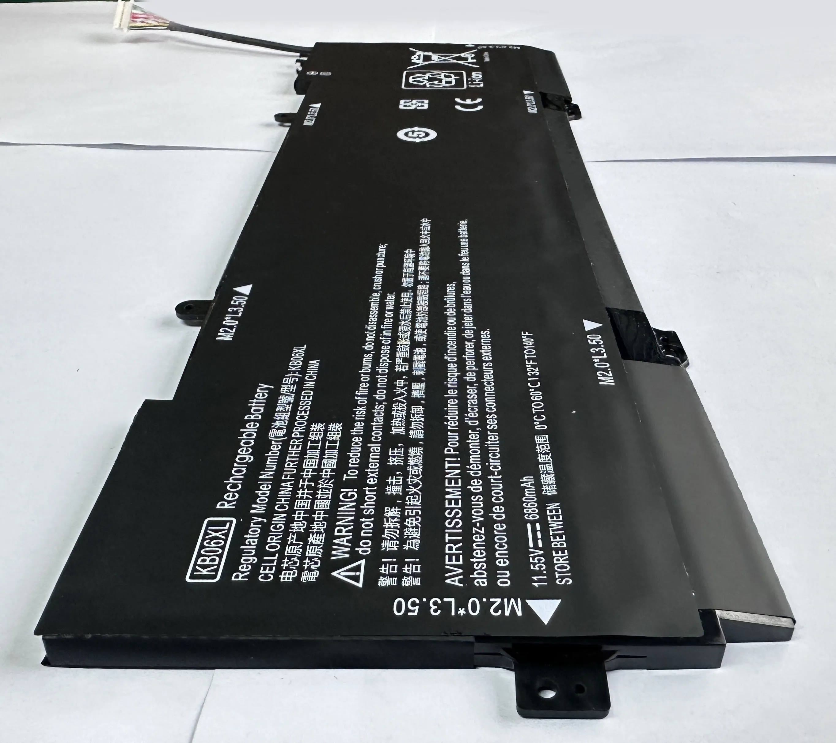 Factory outlet KB06XL HSTNN-DB7R 902401-2C1 TPN-Q179 Laptop Battery For HP Spectre x360 15-bl051sa 15-bl030ng 15-bl000 15-b