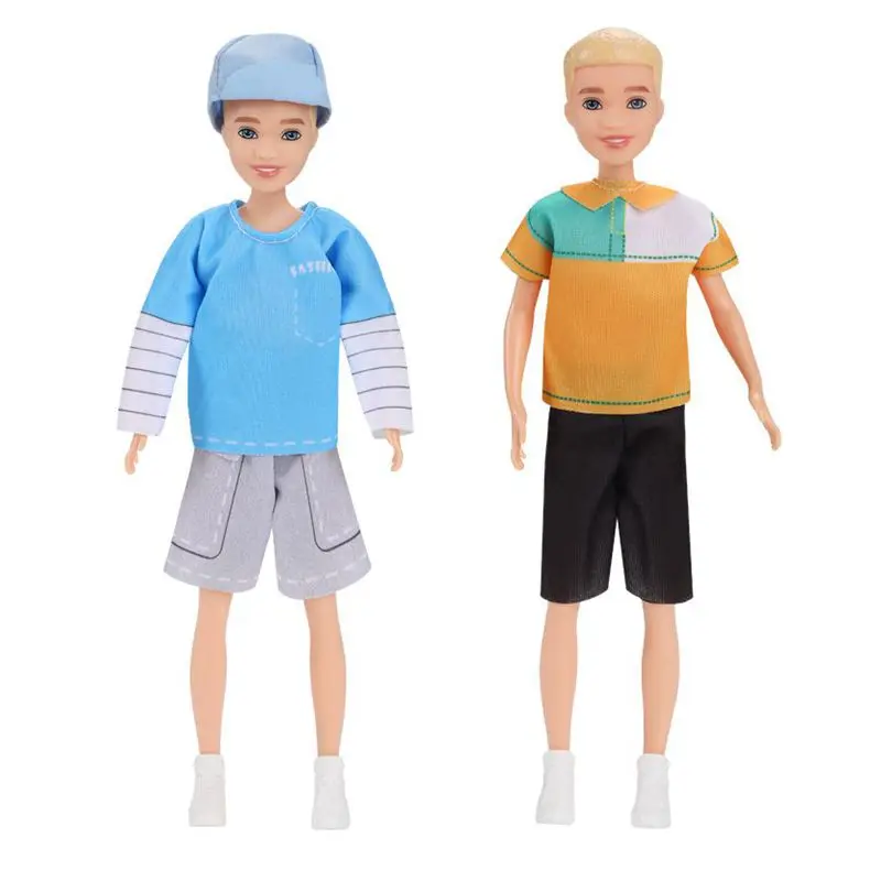 

Newest Kids Toys Fashion Dolls 7'' 23cm Young Boy Older Brother Collection Things Fast Shipping Items For Barbie Family DIY Game