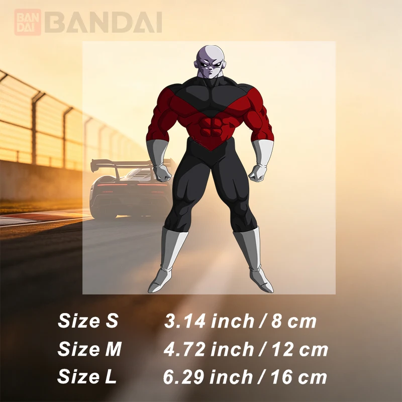 Car StickersCollectible Anime Figure Muscular Character Design High Quality for Home Display GiftAuto Decor
