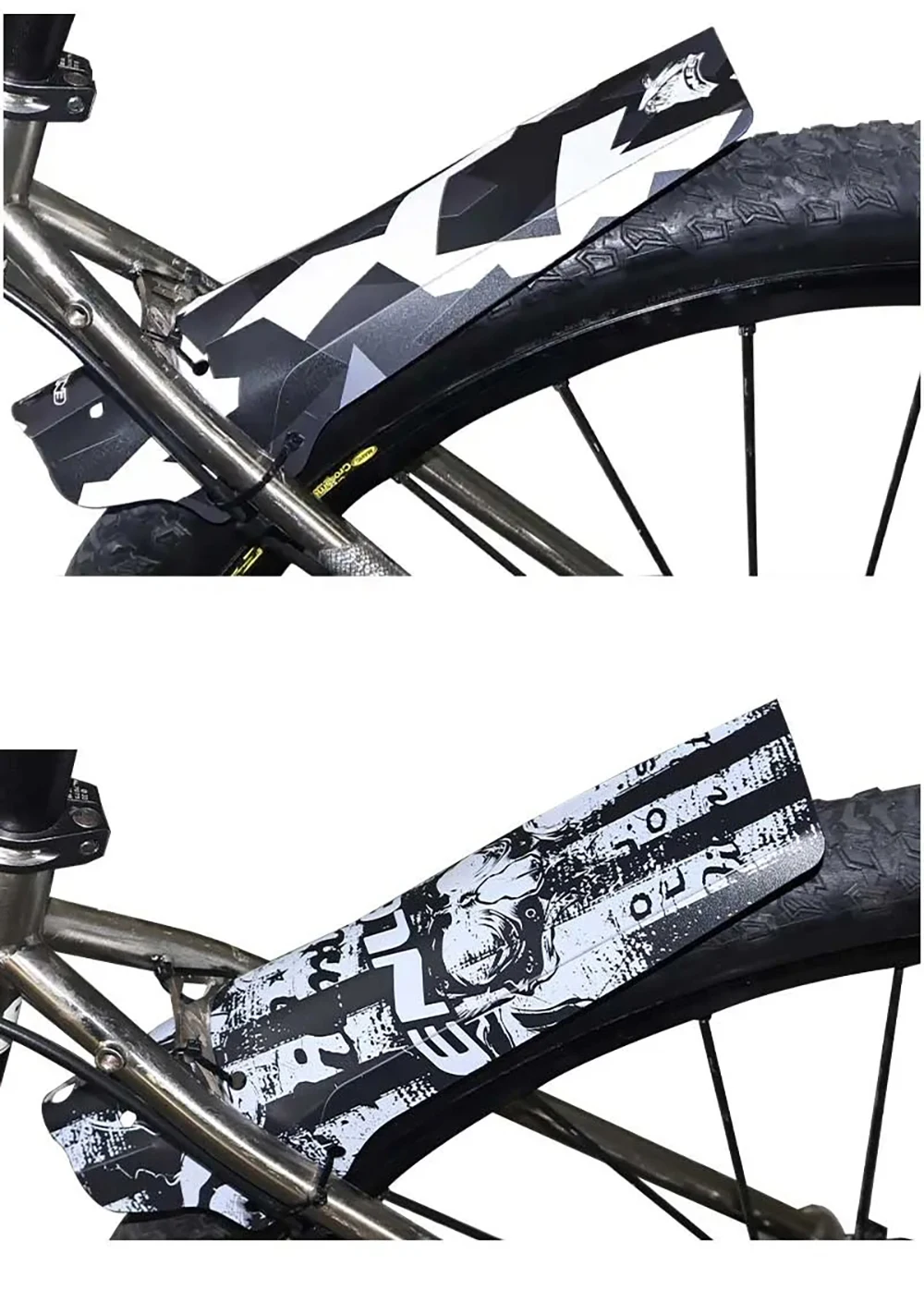 Fahrrad Kotflügel Vorne/Hinten Reifen Rad Universal Kotflügel Mtb Rennrad Flügel Schlamm Schutz Fahrrad Kotflügel Radfahren Zubehör – Detail 17