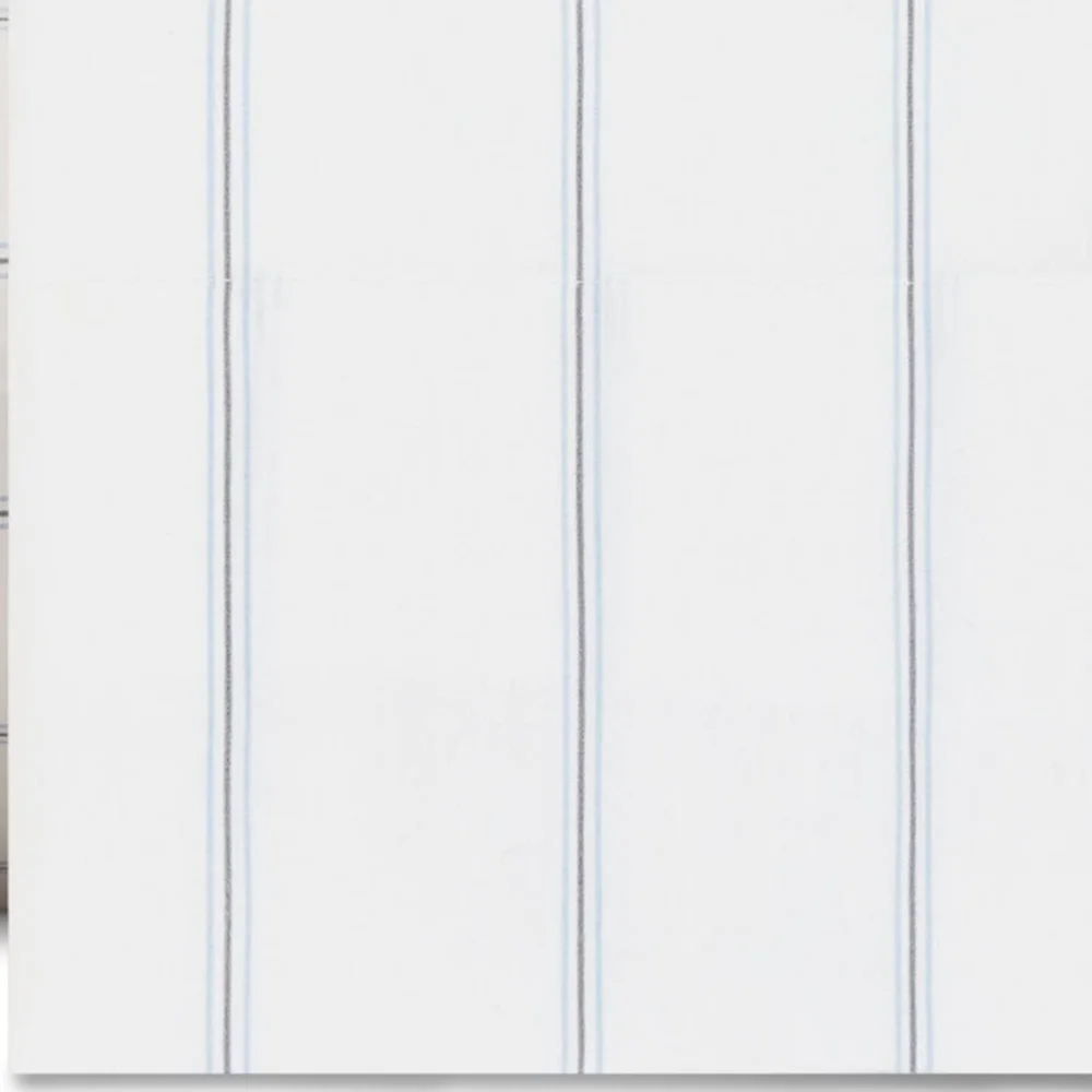 مجموعة ملاءات Nautica Queen - أزرق فاتح من SkippersIsland، قطن مقرمش مصمم خصيصًا، مفروشات خفيفة الوزن مع ملاءة جاهزة