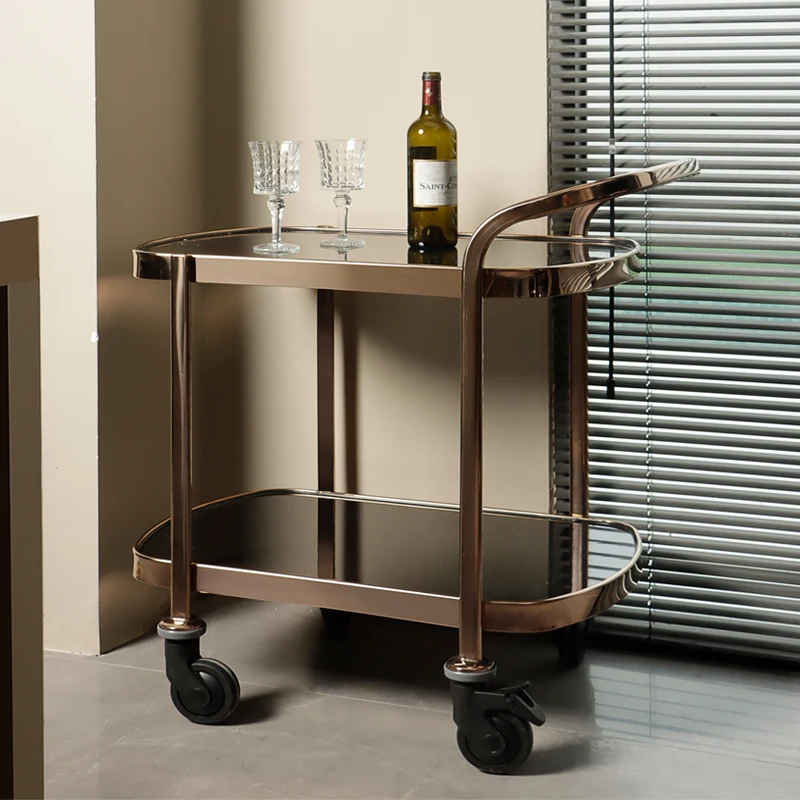 

Hospitality Cart Utility Hotel Handcart Trolley Bogie Hotel Handcart Carrying Serving Transportkarre Klappbar Luxury Furniture