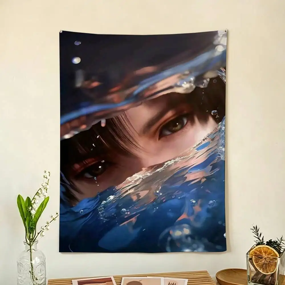 R-Rafayel Love and Deepspace Flag Outdoor Decorations for Bedrooms Home Decor Items Decoration Banners