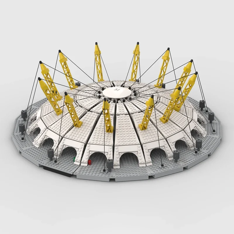 Exquisite New Product MOC Building Block Model Miniature Millennium Dome Technology Modular Children's Toy Gift DIY Set