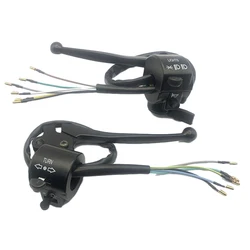 Motorcycle Handle Bar Switches Clutch and Brake Lever For Suzuki Jincheng AX100 Handlebar Left Right Turning Signal Controller