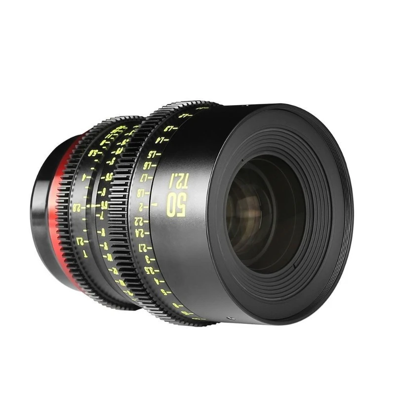50Mm T2.1 full-frame lens, suitable for ZCAM, Panasonic S1H, Canon, Alai and other cameras