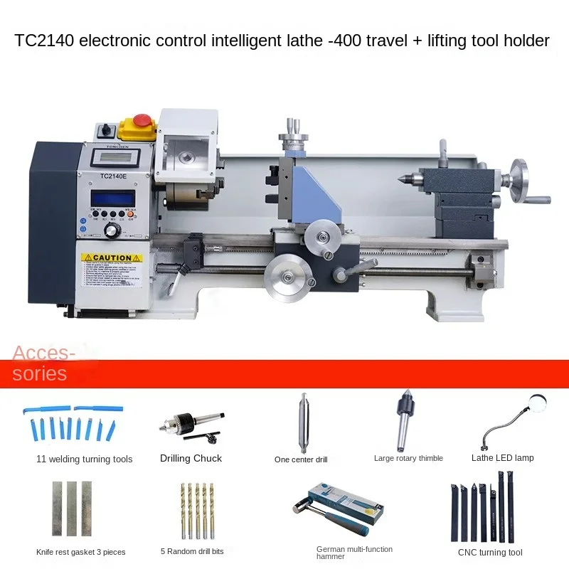 2140 Multi-Functional Micro Electronic Control Intelligent Lathe Metal Woodworking Small Machine Tool High Precision CNC Small