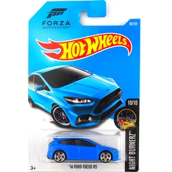 2016-90 HOT WHEELS 1:64 16 FORD FOCUS RS Collection die cast alloy car model decoration gift