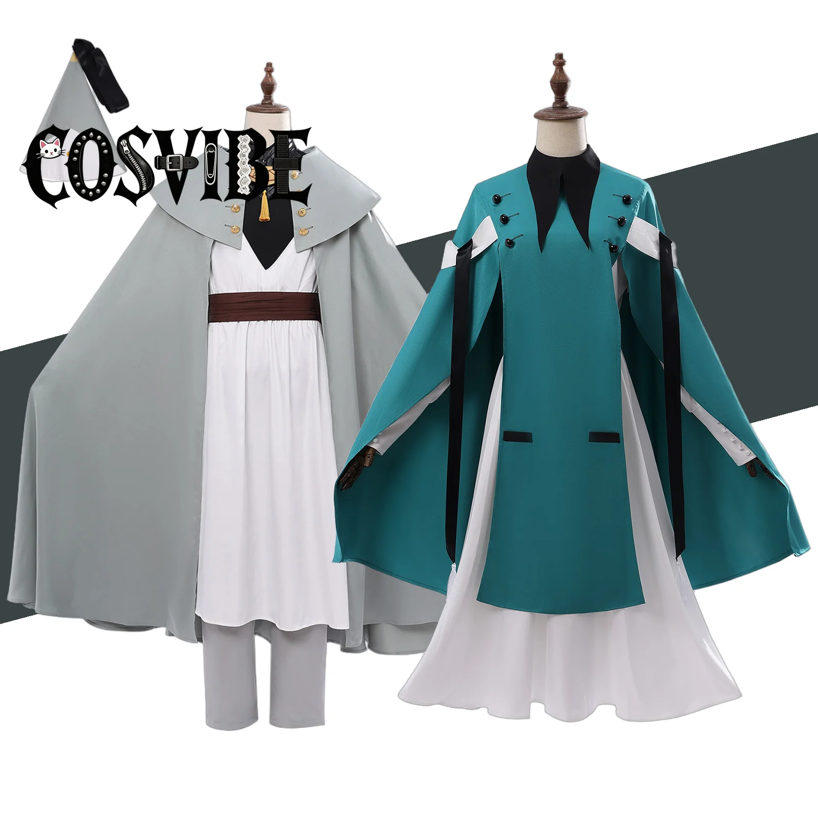 

Coco Aigue Cosplay Costume Witch Hat Atelier Coco Aigue Coat Dress Hat Socks Role Play Suits Coco Aigue Wig