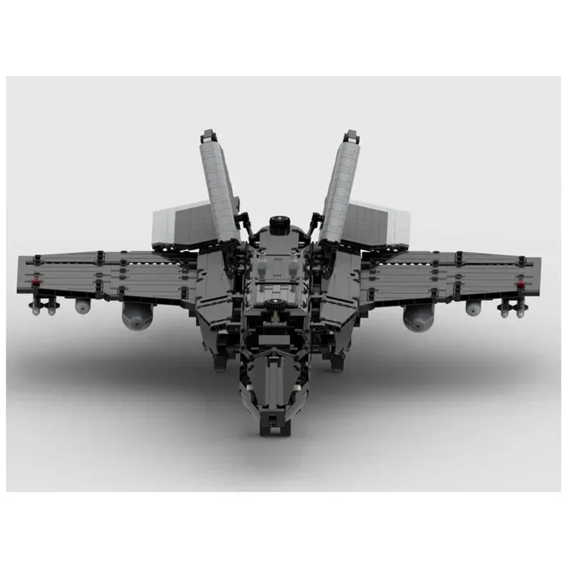 MOC-51391F35B воздушный истребитель в сборе, строительный блок, модель 1759, детали, детские строительные блоки на день рождения, игрушка в подарок