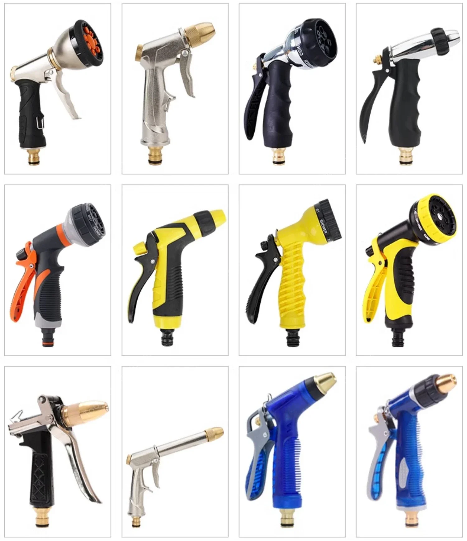 

Home high pressure car wash nozzle nozzle water hose increased pressure spray gun watering flowers powerful washing machine