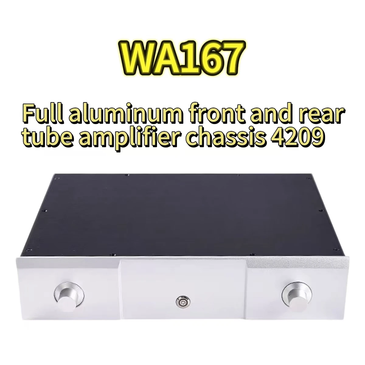 

All-aluminum single-sided heat dissipation front-stage amplifier chassis for WA172